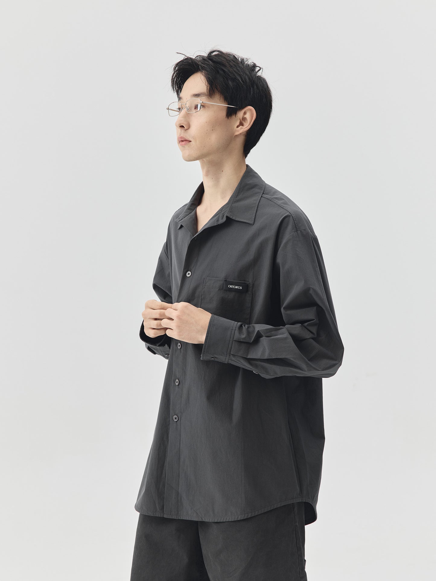 Logo Front Pocket Shirt