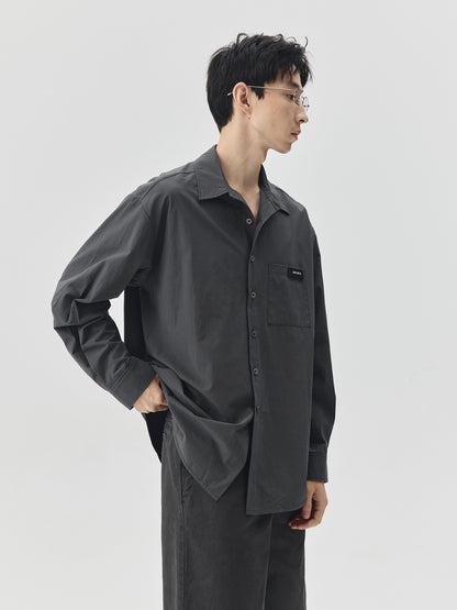 Logo Front Pocket Shirt