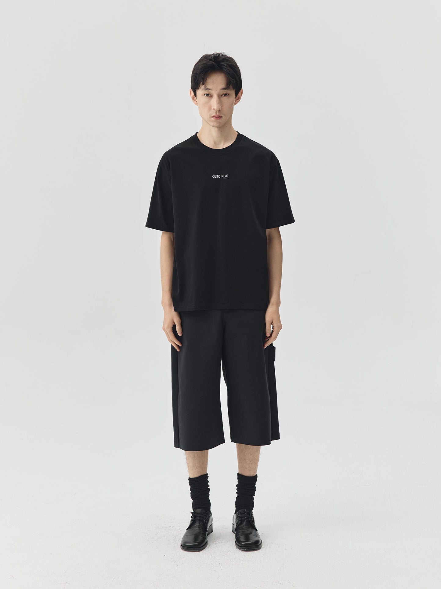 Slogan Print Boxy-Fit T-Shirt