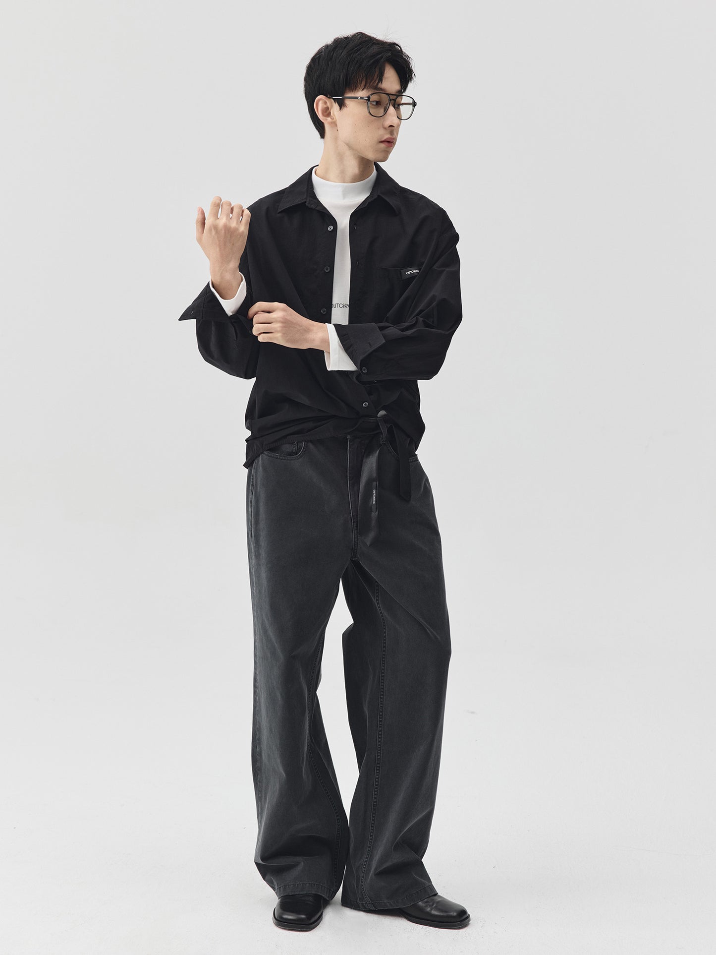 Logo Front Pocket Shirt