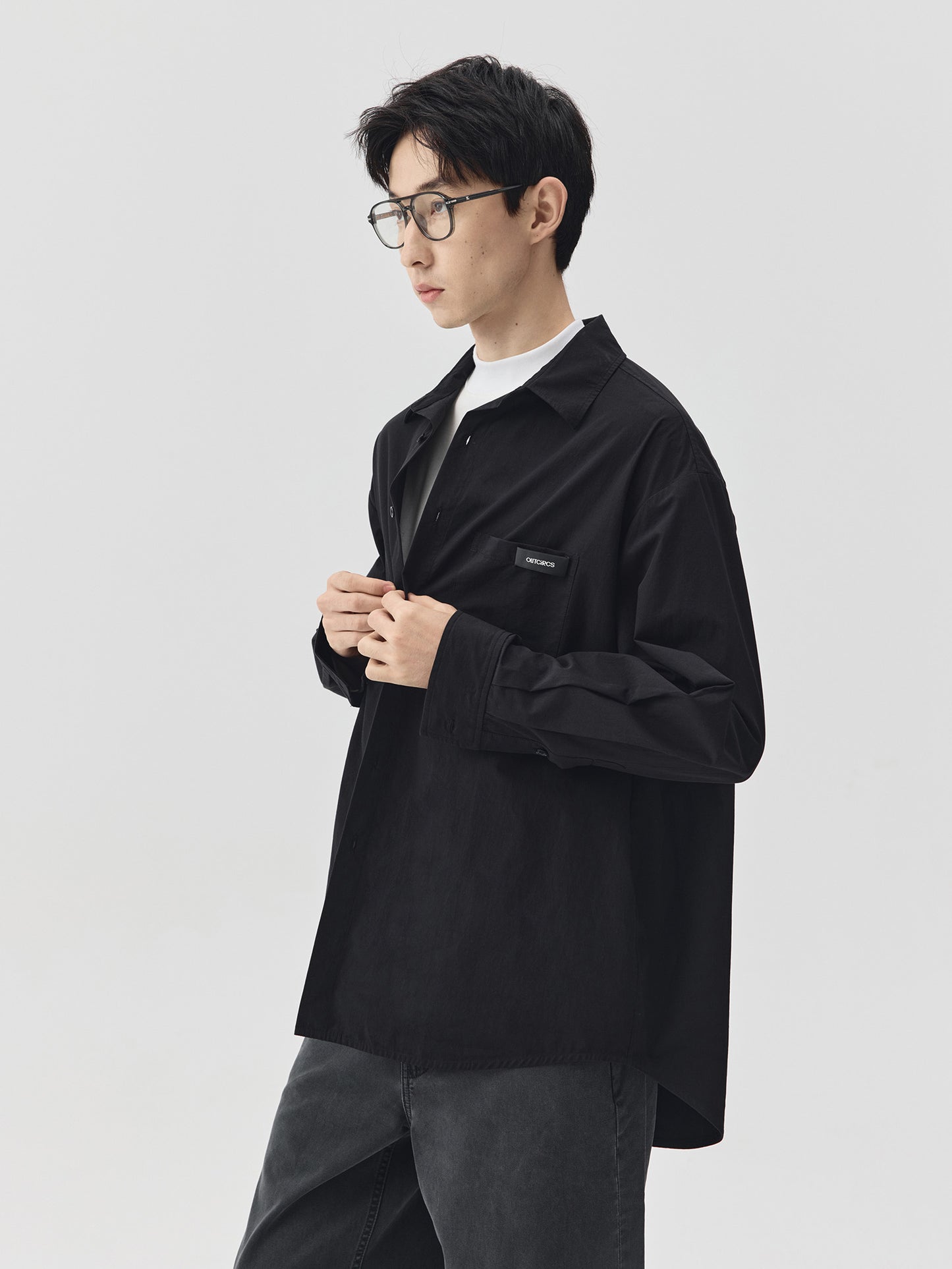 Logo Front Pocket Shirt