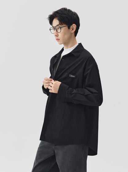 Logo Front Pocket Shirt