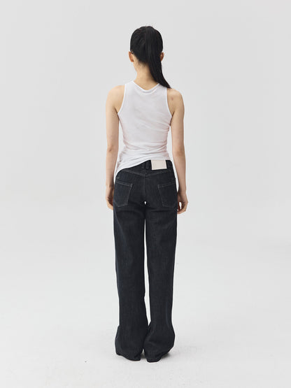 3D Form Raw Denim Jeans