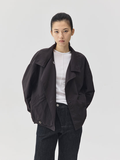 Double Breasted Cropped Jacket