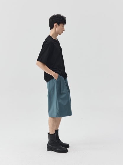 Solid Pocket Short-Sleeve T-Shirt