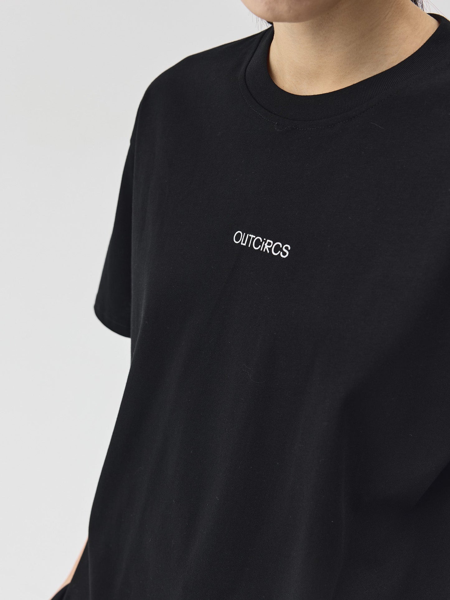 Slogan Print Boxy-Fit T-Shirt