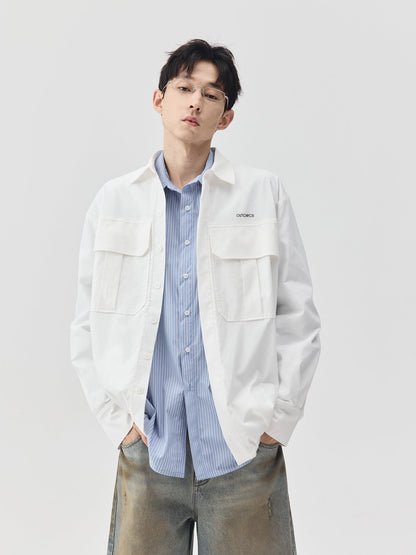Workwear Style Paper Finish Jacket