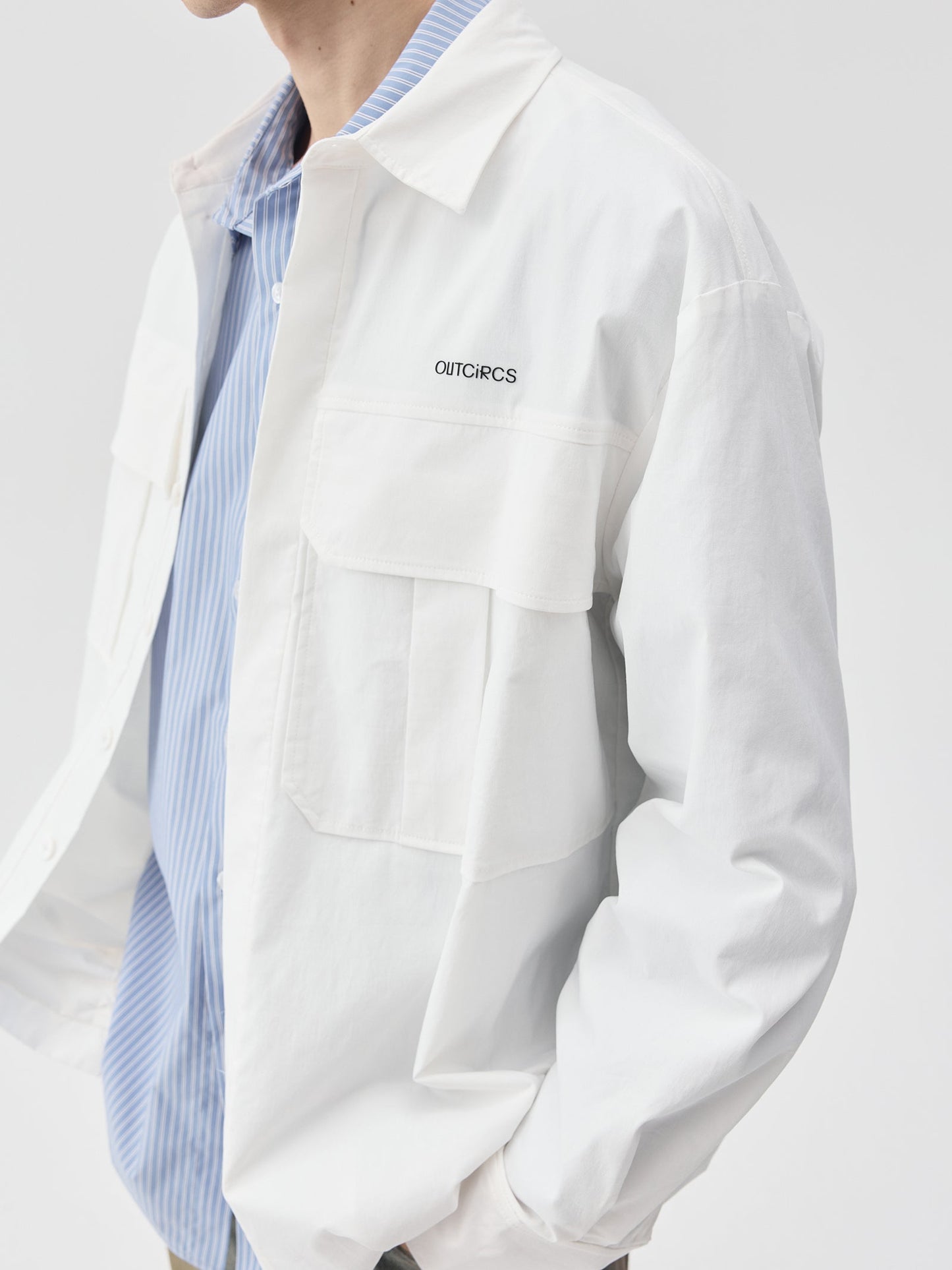 Workwear Style Paper Finish Jacket
