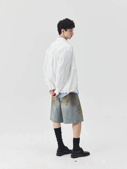Workwear Style Paper Finish Jacket