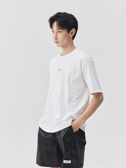 Slogan Print Boxy-Fit T-Shirt