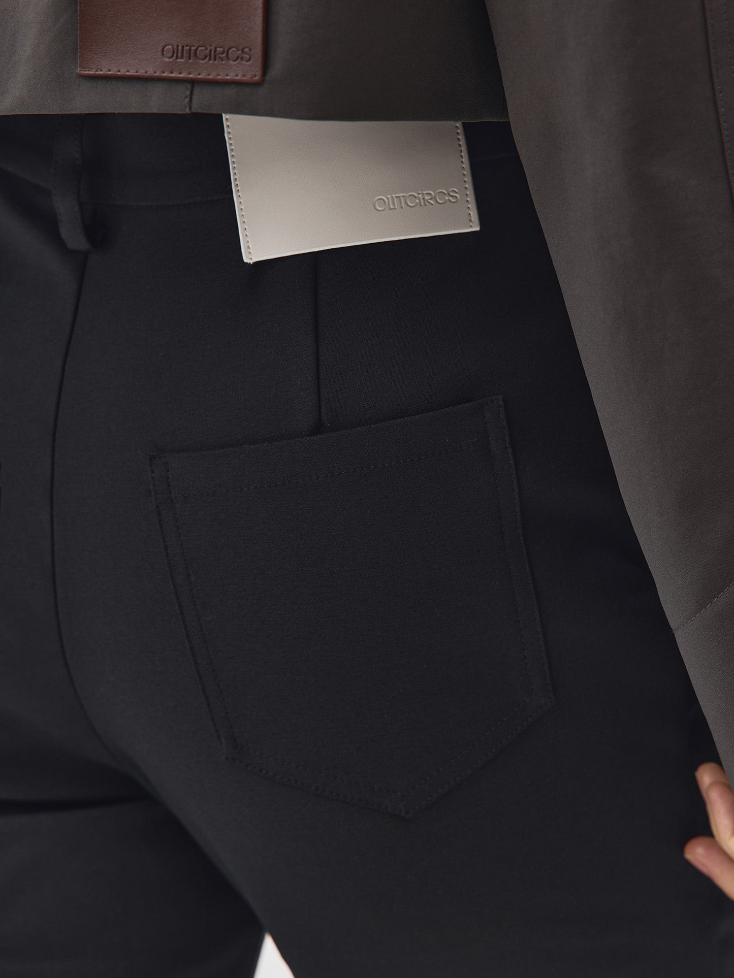 Minimal Slim Straight-Leg Trousers