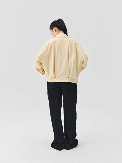 Double Breasted Cropped Jacket