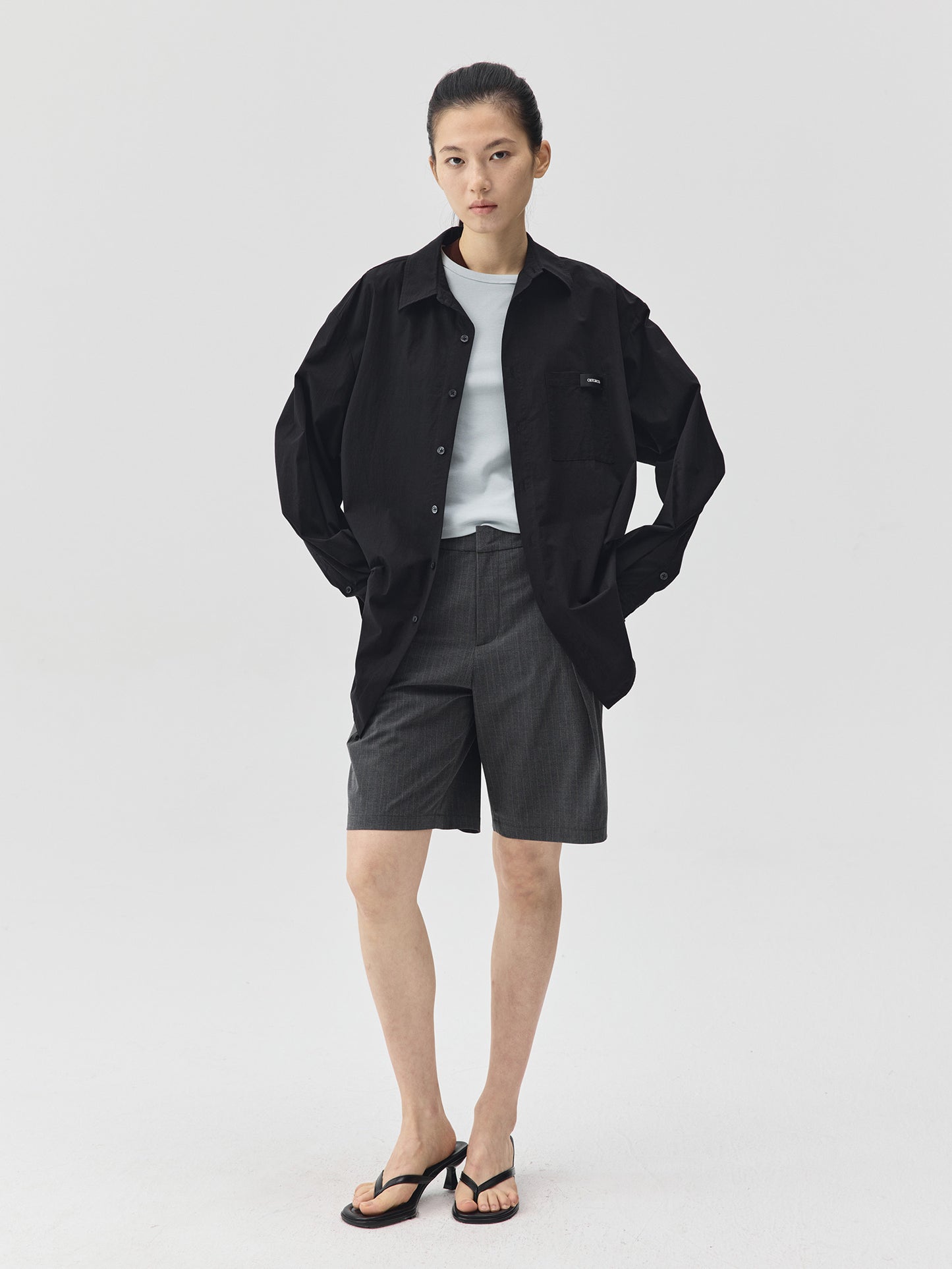Logo Front Pocket Shirt