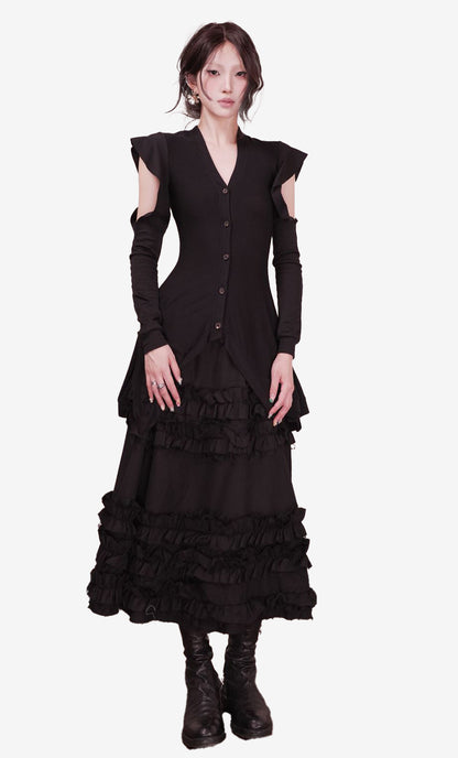 San Knitted Cardigan2.0 Black