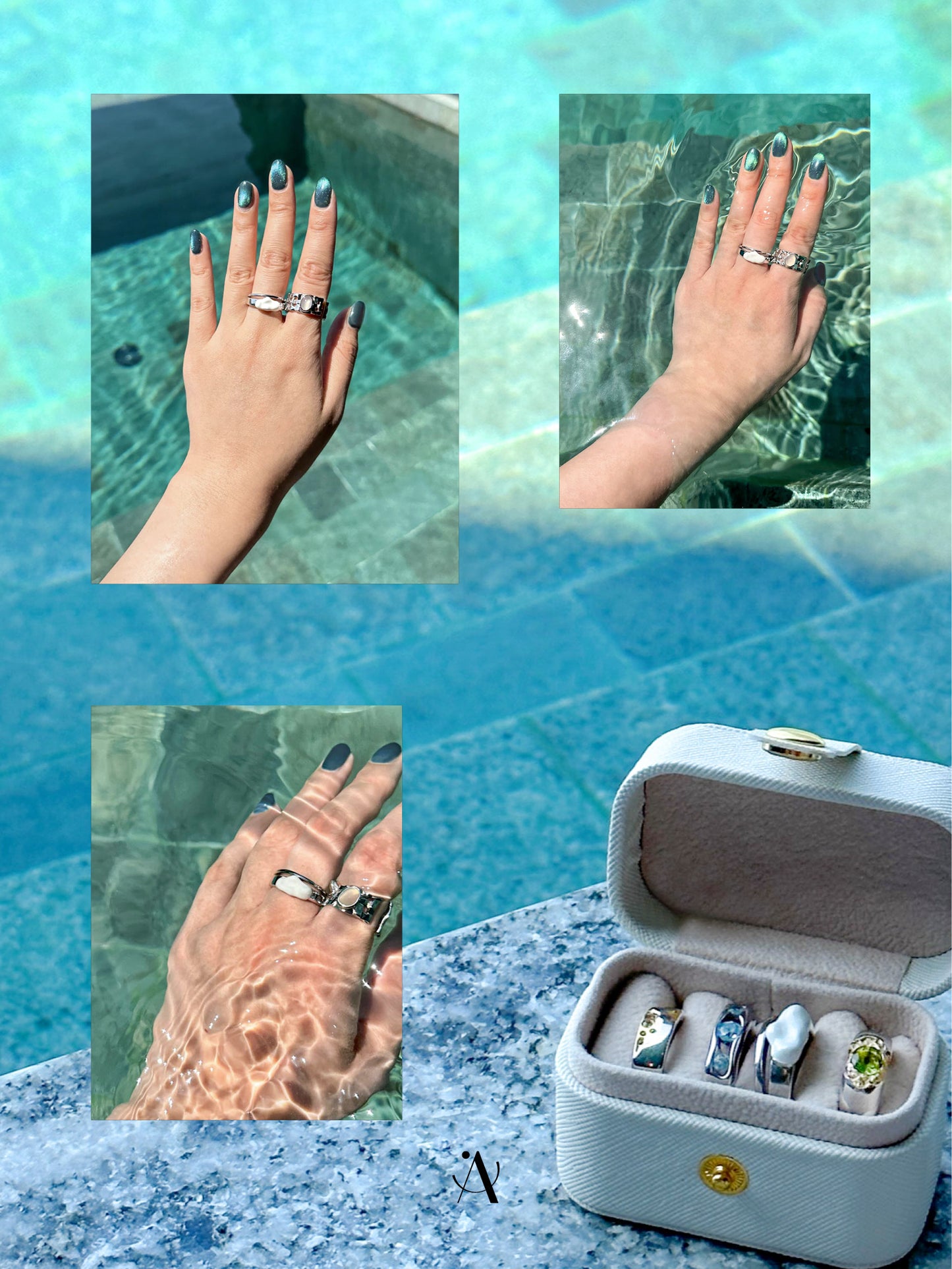 White Coral Ring