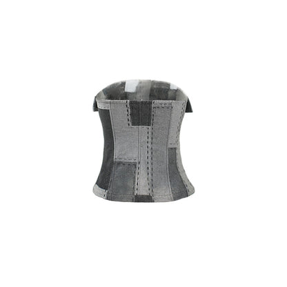 Deconstructed Fold-Over Bandeau Top