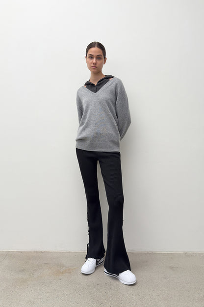 V NECK CASHMERE KNIT