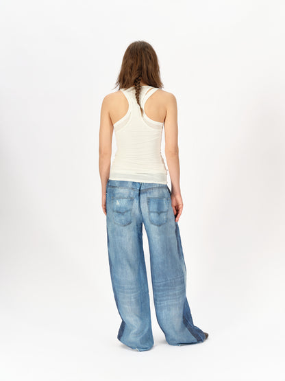 Double-Layered Placket Tank
