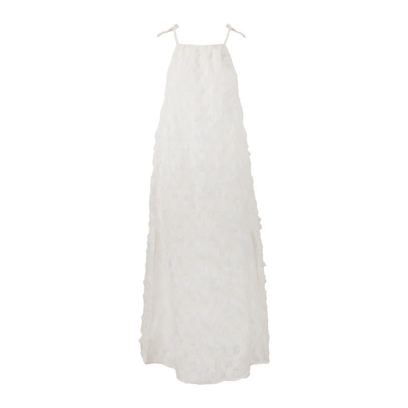 Feather Slip Dress