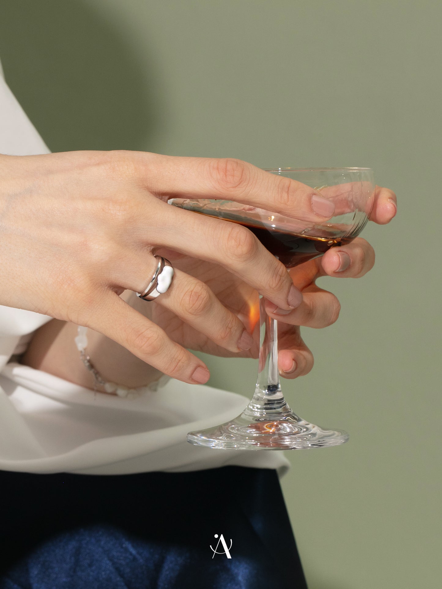 White Coral Ring