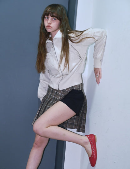 Jersey Short Bomber Jacket