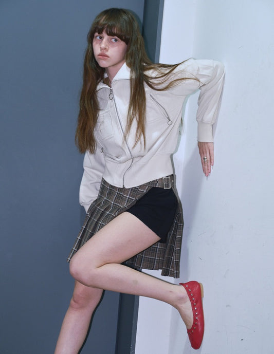 Jersey Short Bomber Jacket