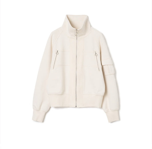 Jersey Short Bomber Jacket