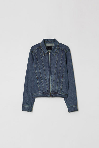 LINE DENIM JACKET