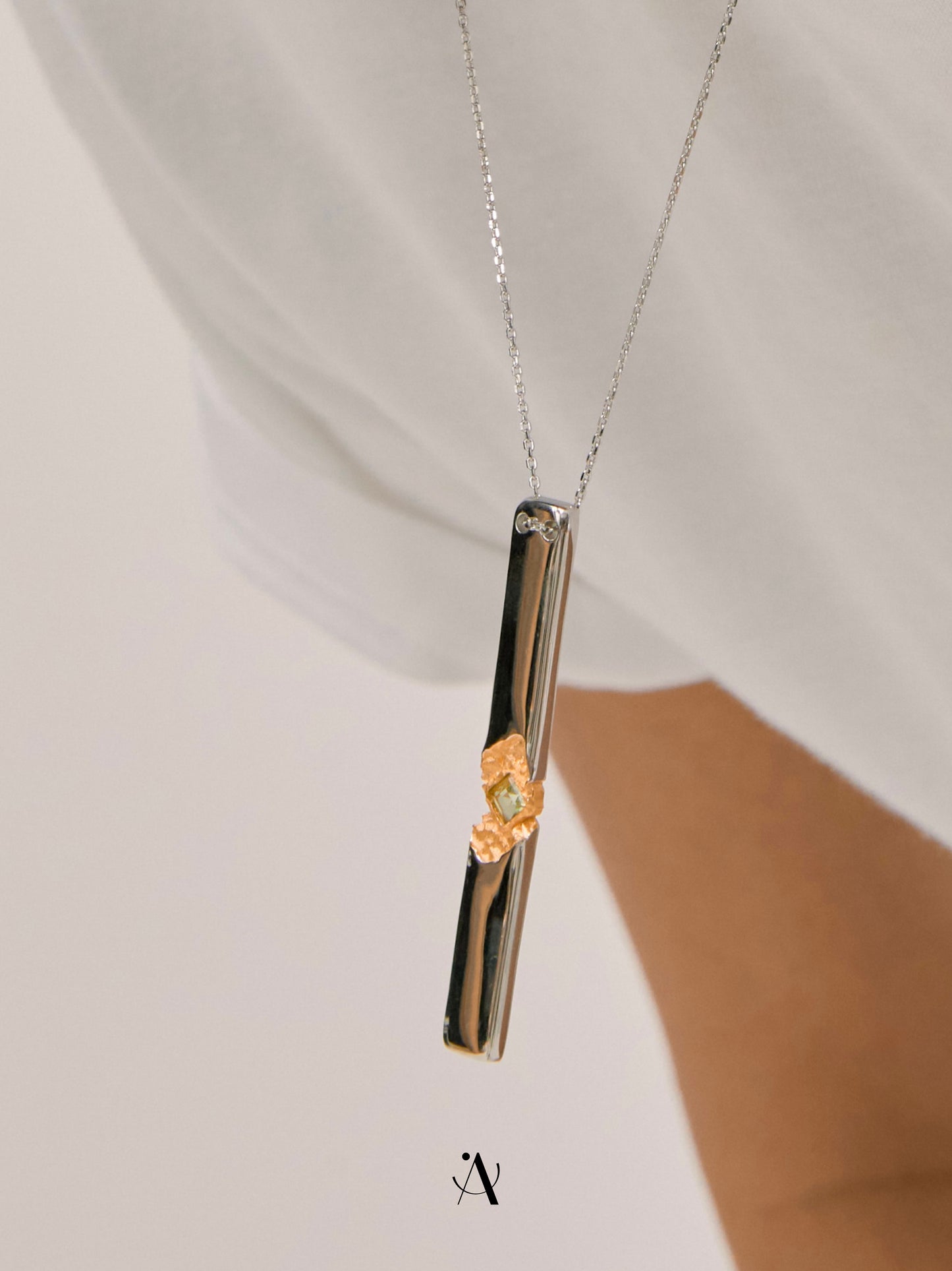 Crater Long Necklace