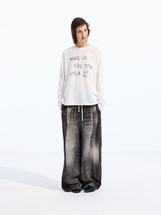 Olga Dog Print Tee