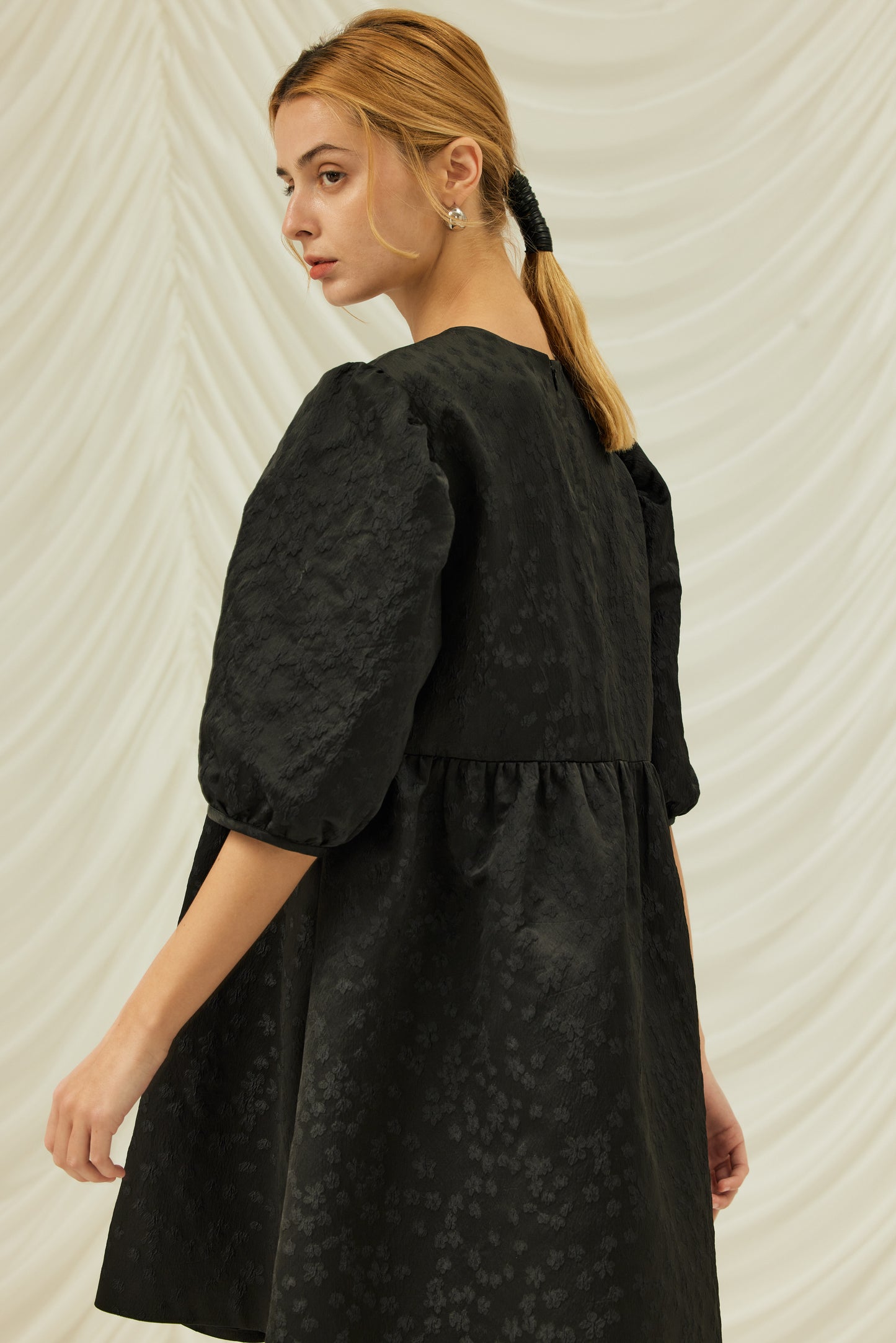 Loose Shoulder Sleeve Dress