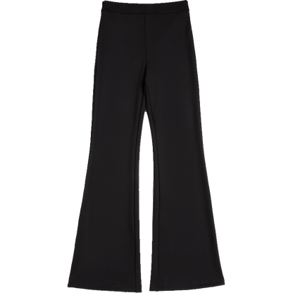 Stretchy Slim-Fit Flared Pants