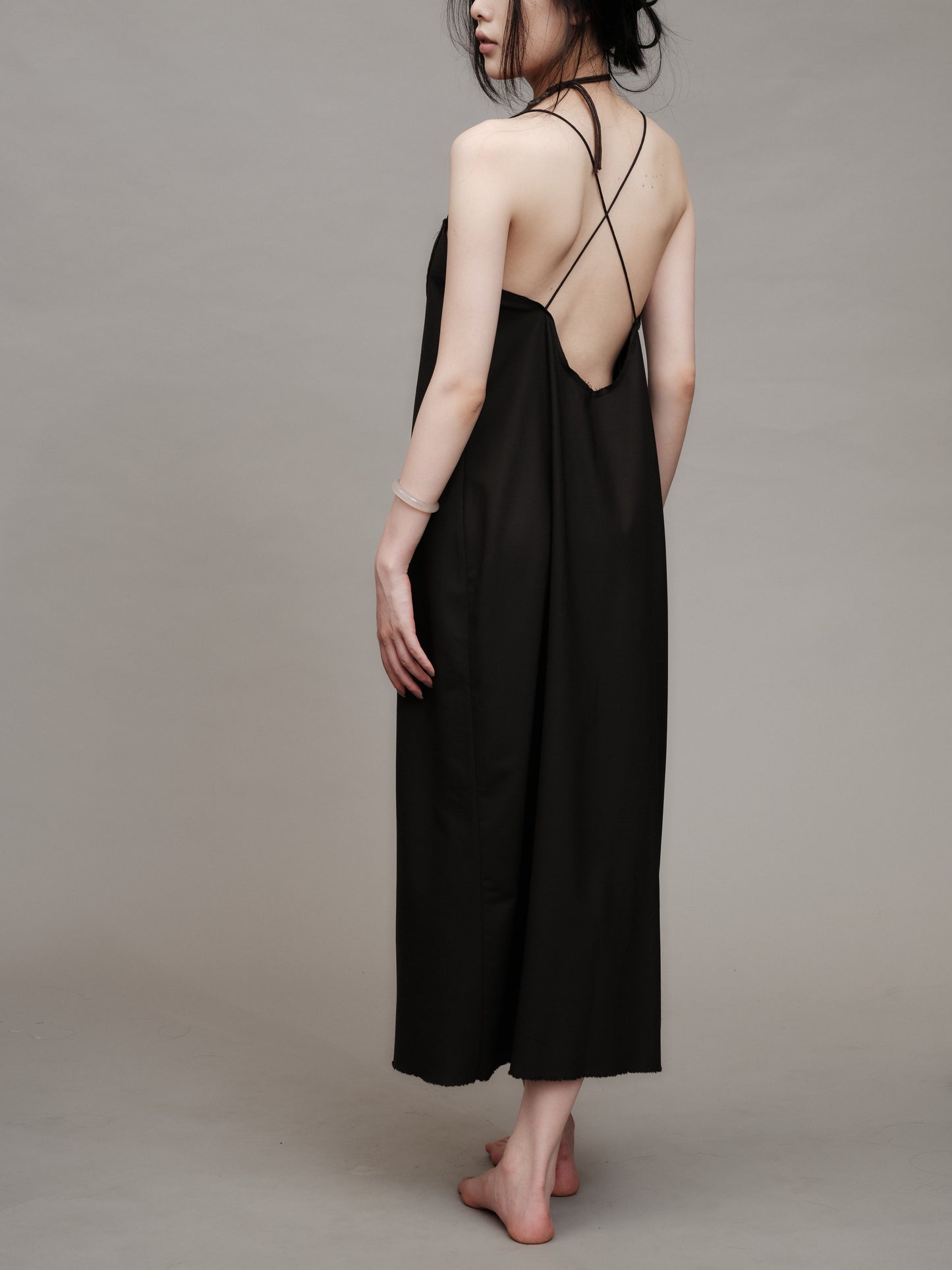 Backless Oversized Dress