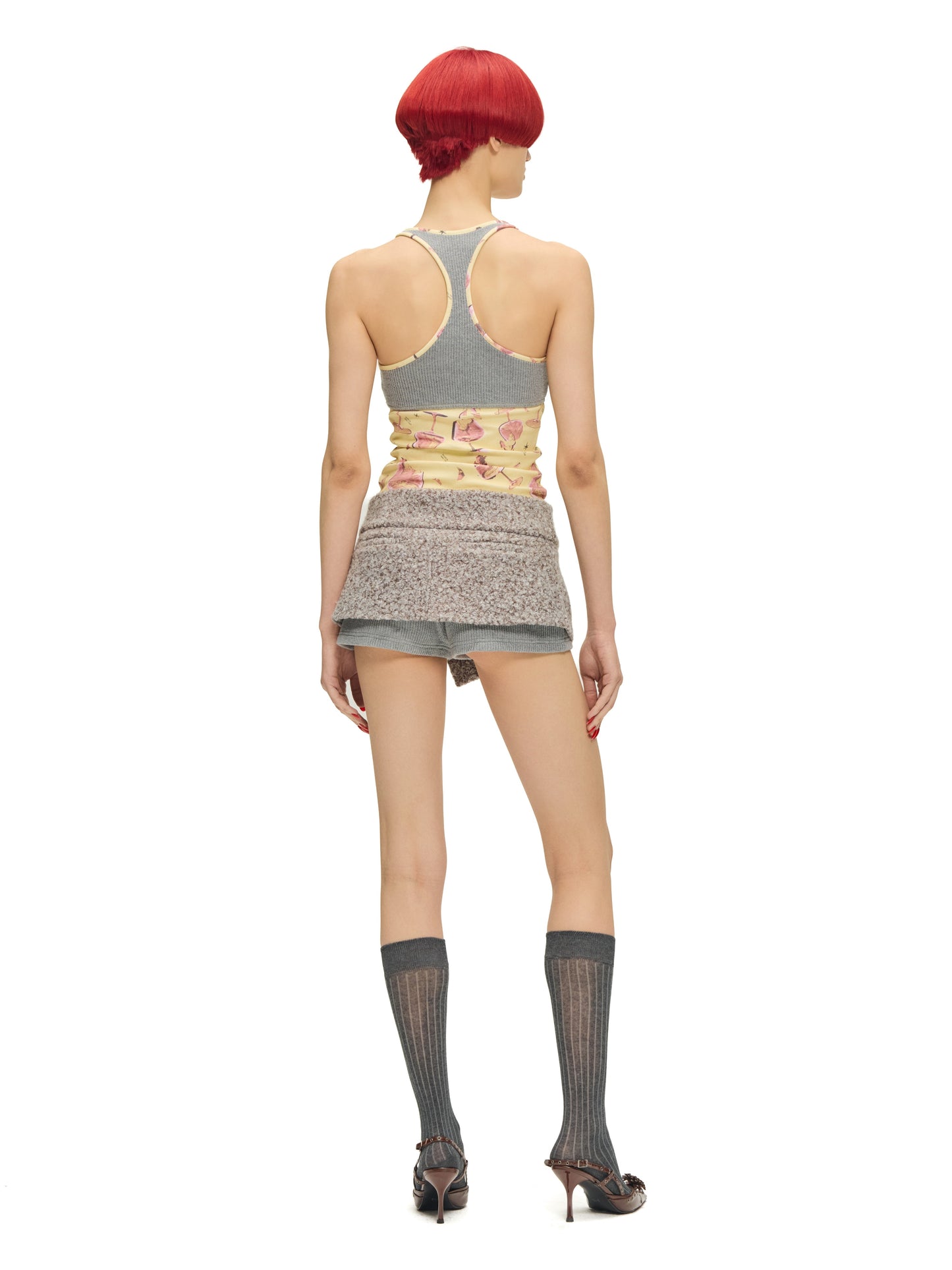 “Appetite”Tank Gray