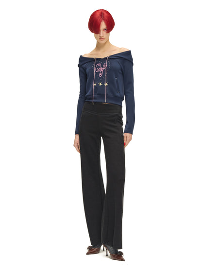 “Petite Faim” Bardot Hoodie