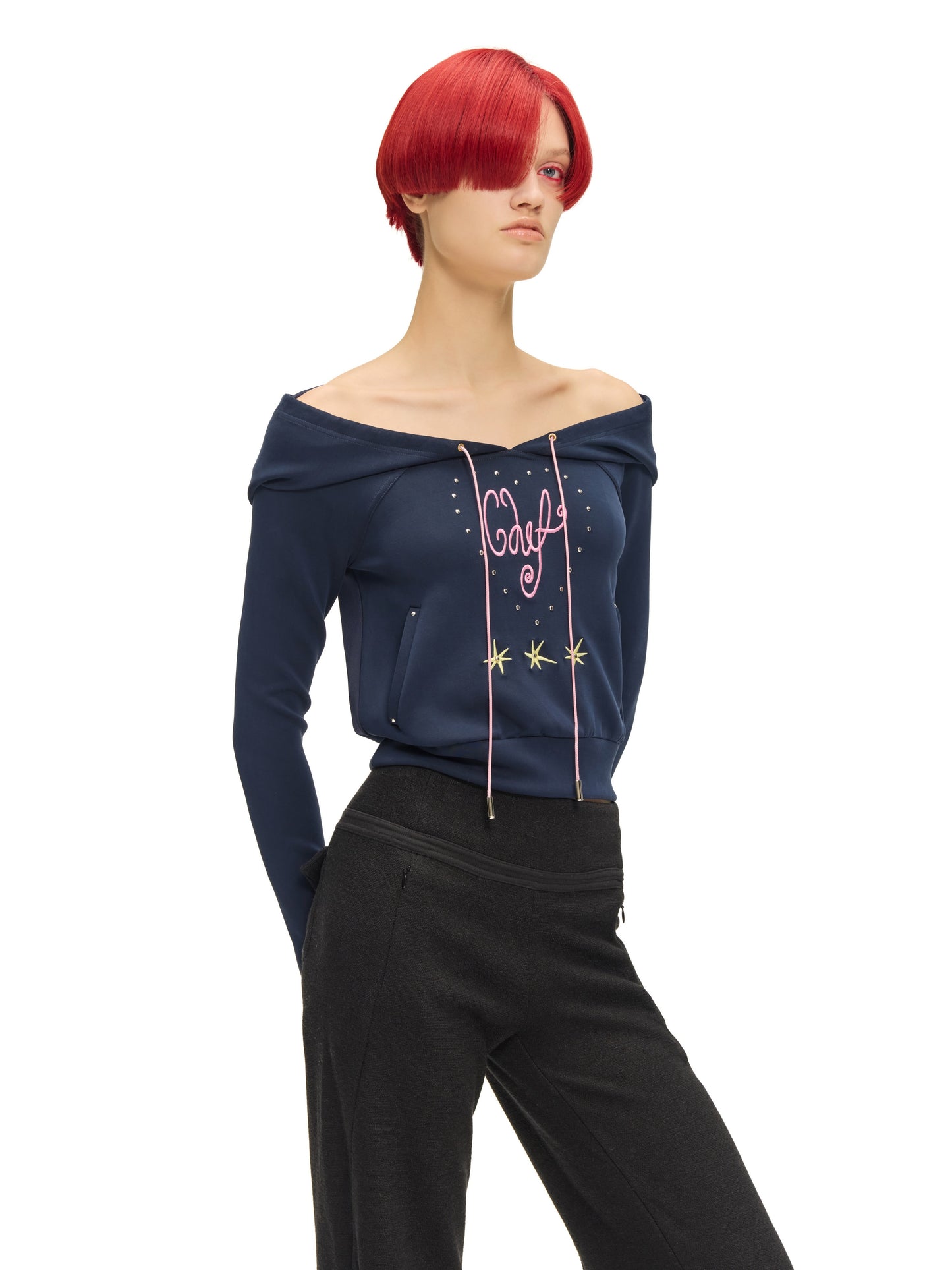 “Petite Faim” Bardot Hoodie