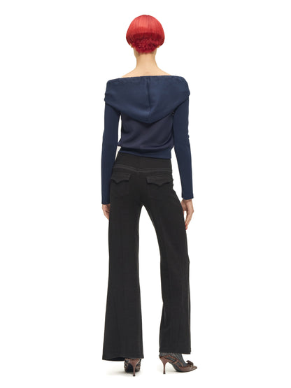 “Petite Faim” Bardot Hoodie