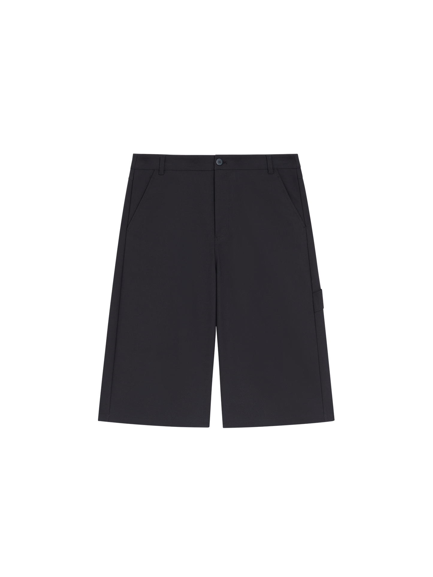 Clean-Cut Mid-Length Shorts
