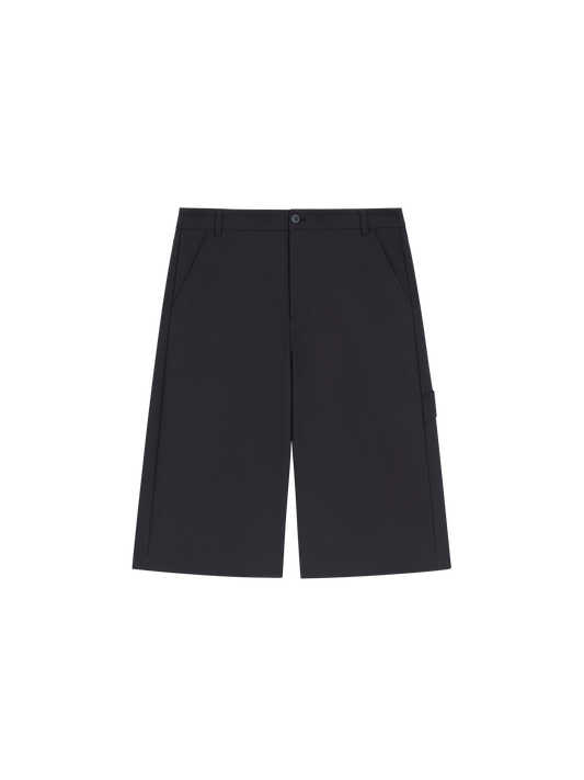Clean-Cut Mid-Length Shorts