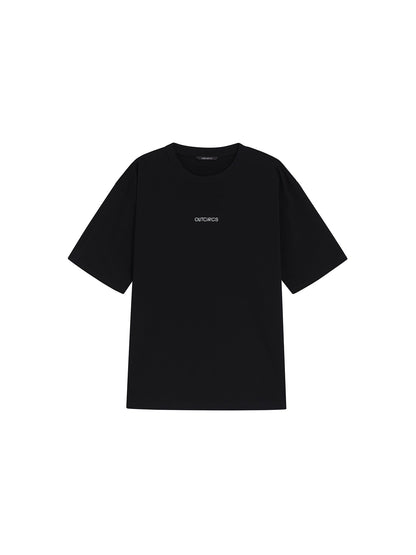 Slogan Print Boxy-Fit T-Shirt