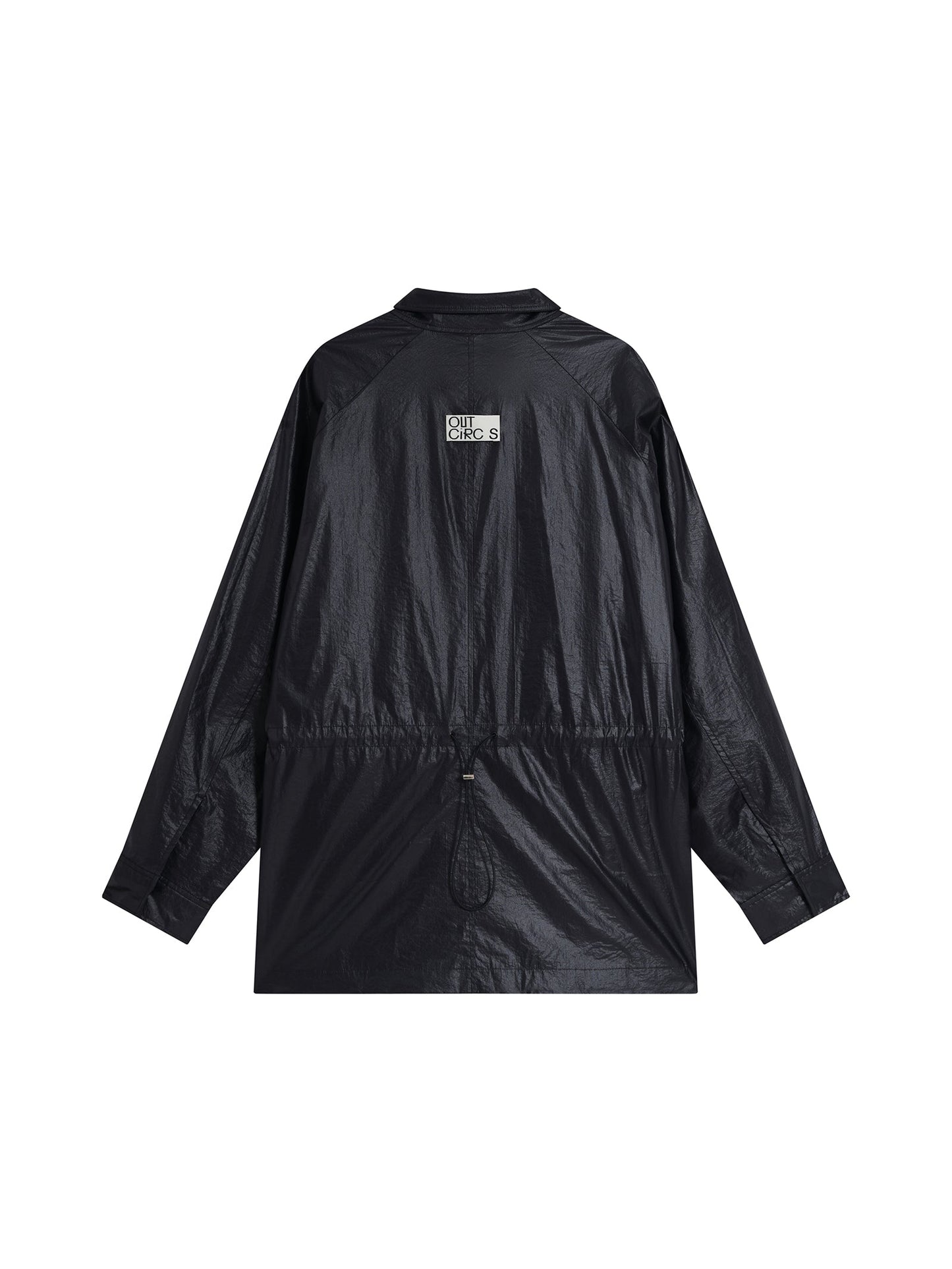 Adjustable Waist Shining Finish Jacket