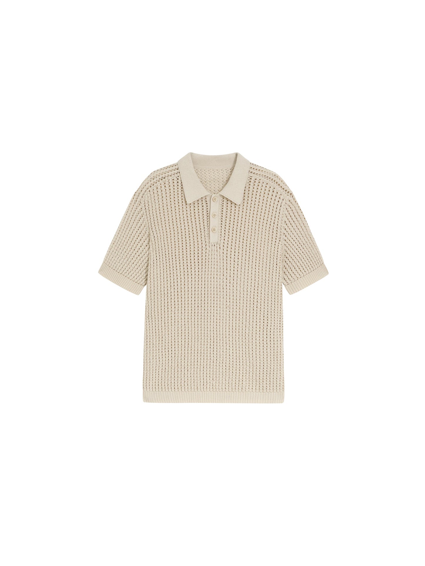 Knitted Polo Shirt