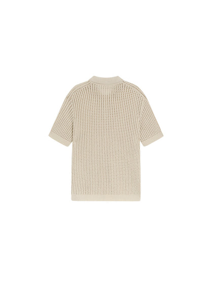Knitted Polo Shirt