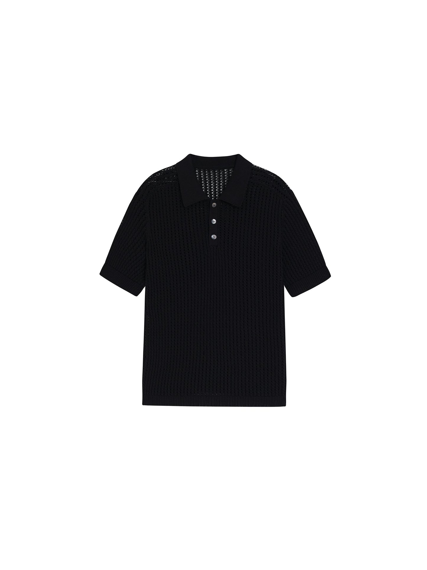 Knitted Polo Shirt