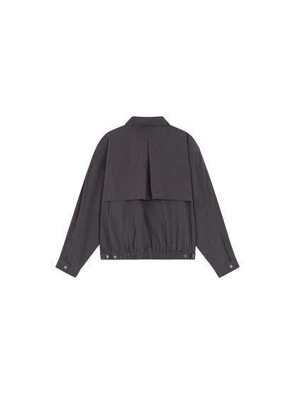 Paper Finish Cozy Shirt Jacket