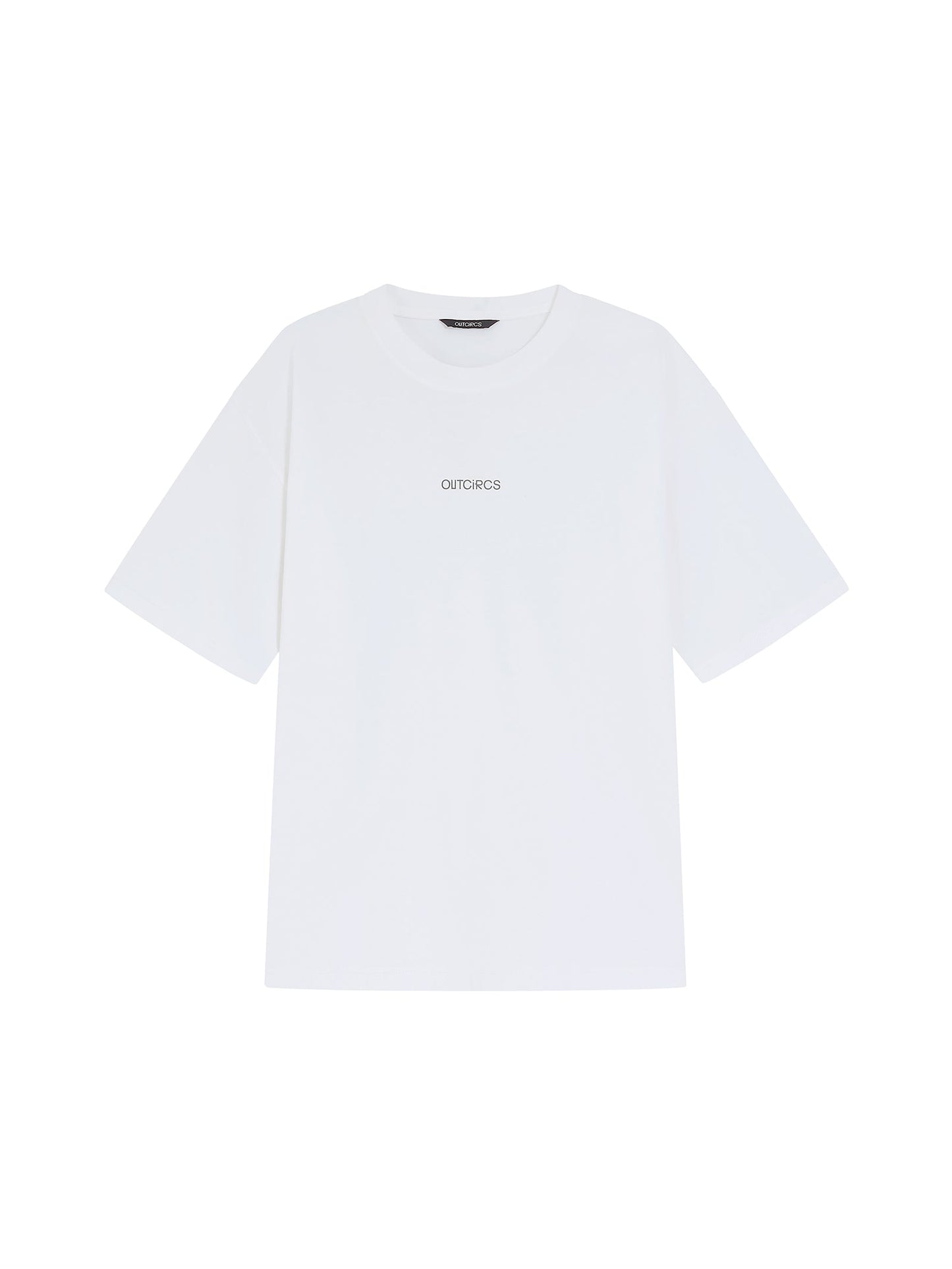 Slogan Print Boxy-Fit T-Shirt