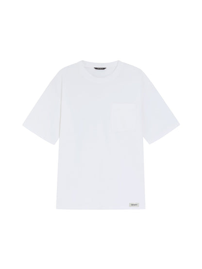 Solid Pocket Short-Sleeve T-Shirt