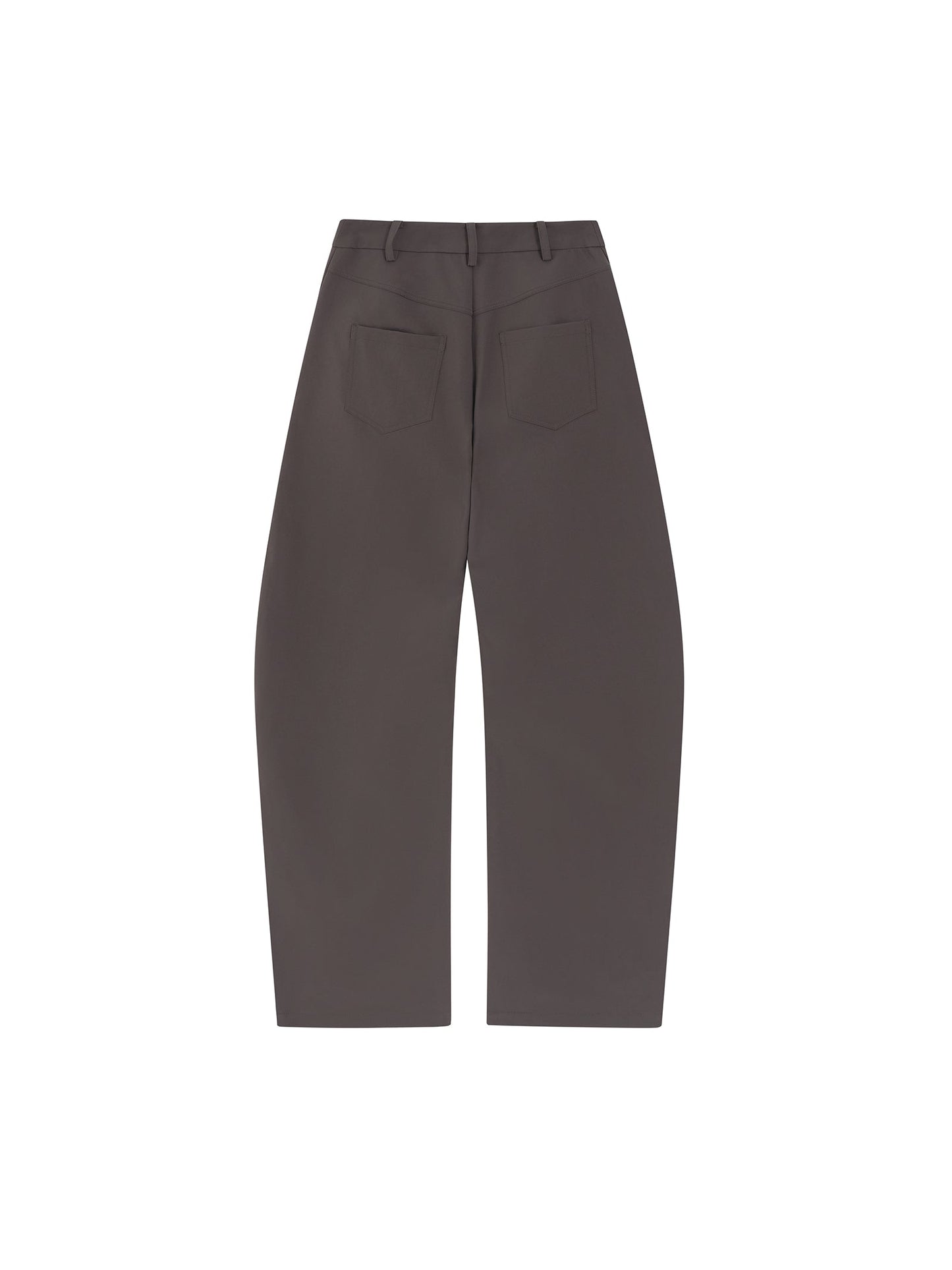High Waist Curved Pants