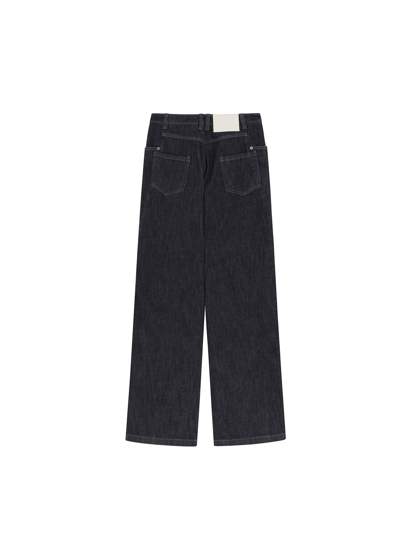 3D Form Raw Denim Jeans
