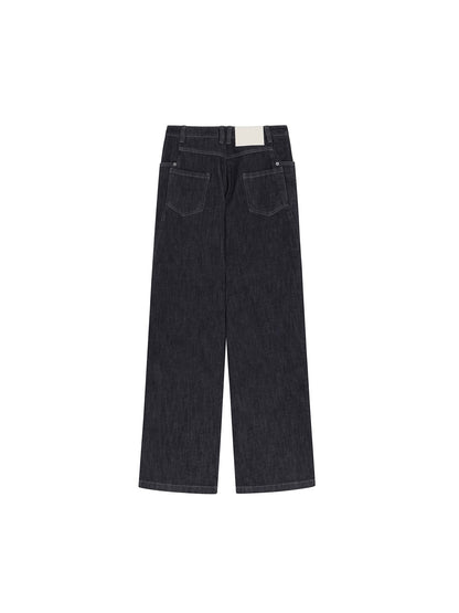3D Form Raw Denim Jeans